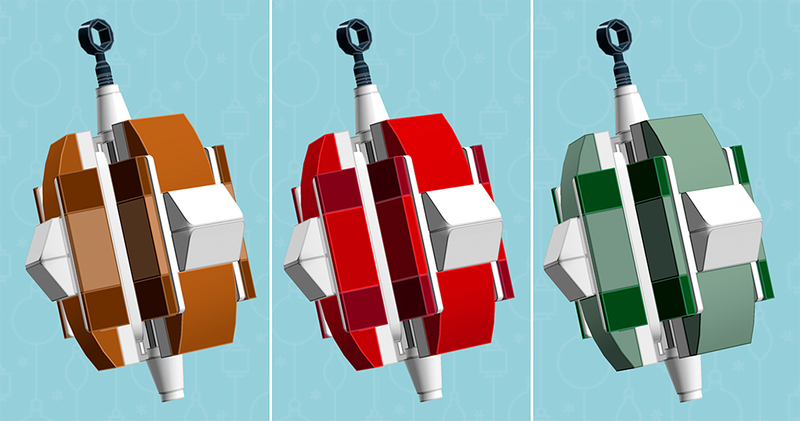 Illustration for article titled 'Tis the Season To Start Building All These New Lego Ornaments